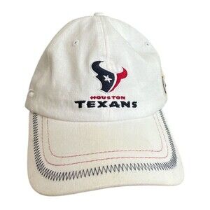 Houston Texans NFL FOOTBALL PGA Bulls Birdies Adjustable Cap White Embroider